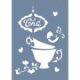 EHMK07 Çay Stencil 25x35cm