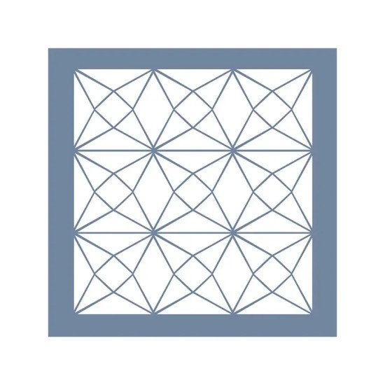 EHP10 Geometrik Desen Stencil 45x45cm