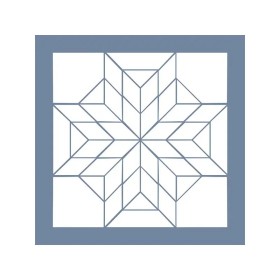 EHP16 Geometrik Desen Stencil 30x30cm