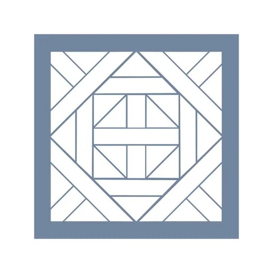 EHP18 Geometrik Desen Stencil 30x30cm