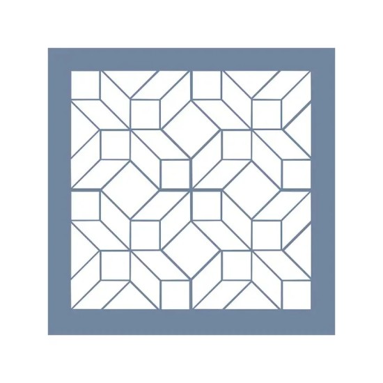 EHP19 Geometrik Stencil 30x30cm