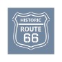 EHTŞ48 Route 66 Stencil 60x60cm