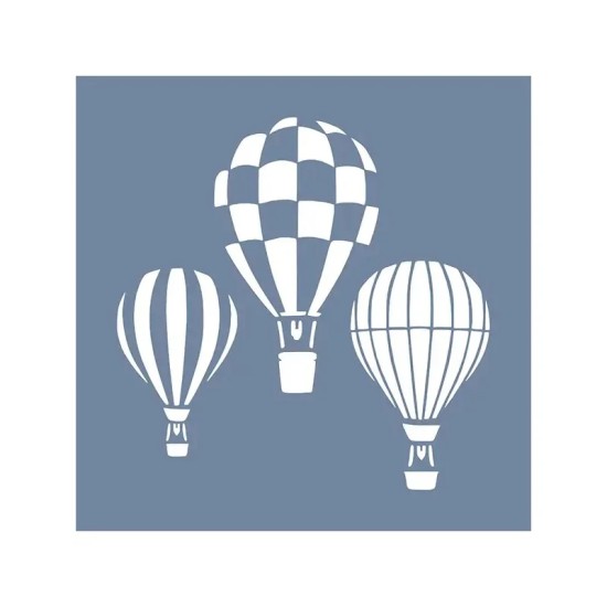 EHTŞ49 Balon Stencil 40x40cm