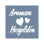 EHY129 Hoşgeldin Kalp Stencil 20x20cm