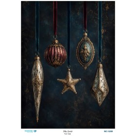 8269 Diamond Pirinç Dekopaj Kağıdı Plus Serisi 30x42cm