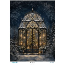 8272 Diamond Pirinç Dekopaj Kağıdı Plus Serisi 30x42cm