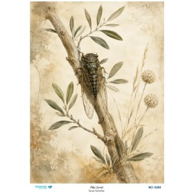 8284 Diamond Pirinç Dekopaj Kağıdı Plus Serisi 30x42cm