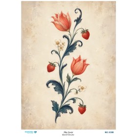 8308 Diamond Pirinç Dekopaj Kağıdı Plus Serisi 30x42cm