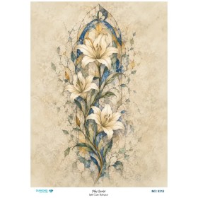 8312 Diamond Pirinç Dekopaj Kağıdı Plus Serisi 30x42cm