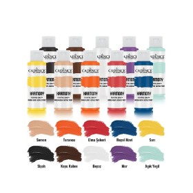 10x59ML Harmony Akrilik Boya - Okul Başlangıç Süper Seti