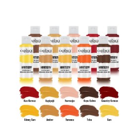 10x59ML Harmony Akrilik Boya - Sıcak Yaz ve Sonbahar Karma Set