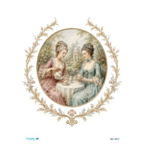 8317 Diamond Pirinç Dekopaj Kağıdı 30x42cm
