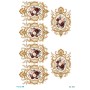 8375 Diamond Pirinç Dekopaj Kağıdı 30x42cm