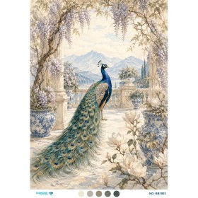 BB1003 Diamond Büyük Boy Pirinç Dekopaj Kağıdı 60x85cm