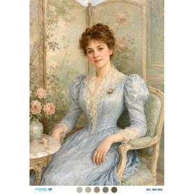 BB1008 Diamond Büyük Boy Pirinç Dekopaj Kağıdı 60x85cm