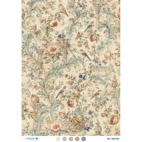 BB1009 Diamond Büyük Boy Pirinç Dekopaj Kağıdı 60x85cm