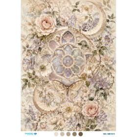 BB1013 Diamond Büyük Boy Pirinç Dekopaj Kağıdı 60x85cm