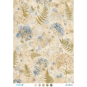 BB1017 Diamond Büyük Boy Pirinç Dekopaj Kağıdı 60x85cm