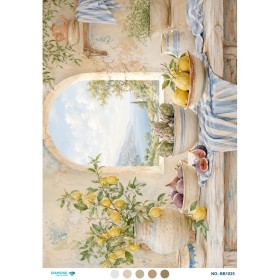 BB1025 Diamond Büyük Boy Pirinç Dekopaj Kağıdı 60x85cm