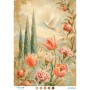 BM1022 Diamond Büyük Boy Pirinç Dekopaj Kağıdı 42x60cm