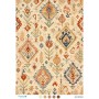 BM1023 Diamond Büyük Boy Pirinç Dekopaj Kağıdı 42x60cm