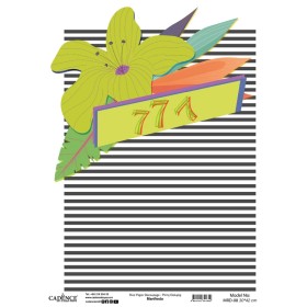 MRD08 Manifesto Cadence Pirinç Dekopaj Kağıdı 30X42cm
