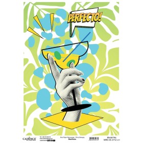 MRD16 Manifesto Cadence Pirinç Dekopaj Kağıdı 30X42cm