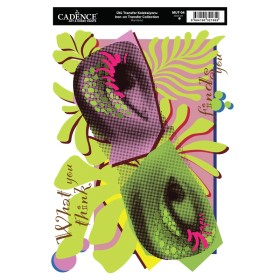 MUT04 Manifesto Cadence Ütü Transfer Kağıdı 25x35cm