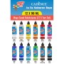 12X90ML Kooky Puff It Kabaran Boya Mega Sanat Koleksiyonu (12 Renk Tam Set)