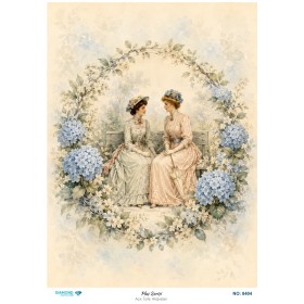 8404 Diamond Pirinç Dekopaj Kağıdı Plus Serisi 30x42cm