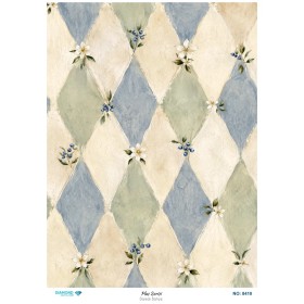 8410 Diamond Pirinç Dekopaj Kağıdı Plus Serisi 30x42cm