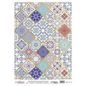 Cadence Desenli Varak Pirinç Dekopaj  Model 53 Altın | Evimde Hobi