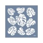 Evimde Hobi EHB01 Yaprak Desen Stencil 25x25cm | Evimde Hobi