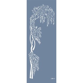Evimde Hobi EHB13 Wisteria Desen Stencil 25x70cm | Evimde Hobi