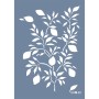 Evimde Hobi EHB22 Limon Ağacı Desen Stencil 21x30cm | Evimde Hobi