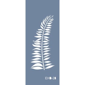 Evimde Hobi EHB28 Aşk Merdiveni Bitki Desen Stencil 10x25cm | Evimde Hobi