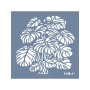 Evimde Hobi EHB41 Deve Tabanı Desen Stencil 20x20cm | Evimde Hobi