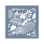 Evimde Hobi EHB46 Orman Bitkileri Desen Stencil 20x20cm | Evimde Hobi