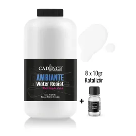AW01 Beyaz Ambiante Islak Zemin Boyası 2LT + Katalizör 80GR