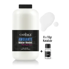 AW02 Pak Beyaz Ambiante Islak Zemin Boyası 2LT + Katalizör 80GR