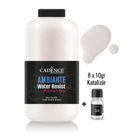 AW04 Antik Beyaz Ambiante Islak Zemin Boyası 2LT + Katalizör 80GR