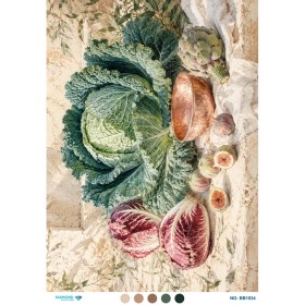 BB1034 Diamond Büyük Boy Pirinç Dekopaj Kağıdı 60x85cm