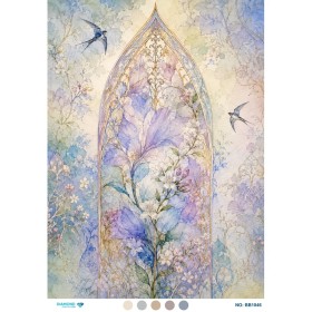 BB1046 Diamond Büyük Boy Pirinç Dekopaj Kağıdı 60x85cm