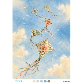 BB1049 Diamond Büyük Boy Pirinç Dekopaj Kağıdı 60x85cm