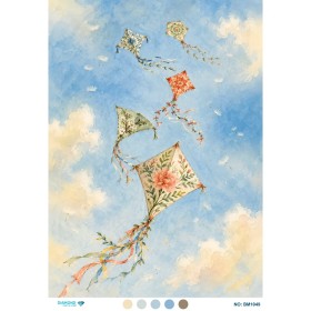 BM1049 Diamond Büyük Boy Pirinç Dekopaj Kağıdı 42x60cm