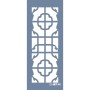 Evimde Hobi EHBR01 Geometrik Desen Stencil 10x25cm | Evimde Hobi