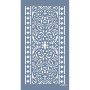 Evimde Hobi EHBR22 Çini Desen Stencil 25x45cm | Evimde Hobi