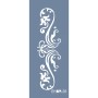 Evimde Hobi EHBR35 Bordür Desen Stencil 10x25cm | Evimde Hobi