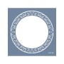 Evimde Hobi EHÇV20 Çiçek Çerçeve Desen Stencil 60x60cm | Evimde Hobi
