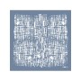 Evimde Hobi EHDD15 Doku  Desen Stencil 45x45cm | Evimde Hobi